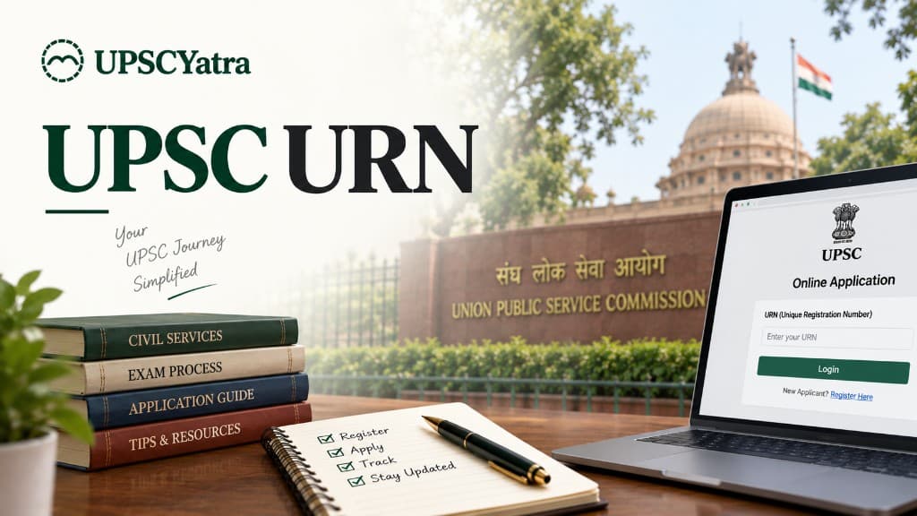 UPSC URN one-time edit — what you can change, what gets locked, and mistakes to avoid