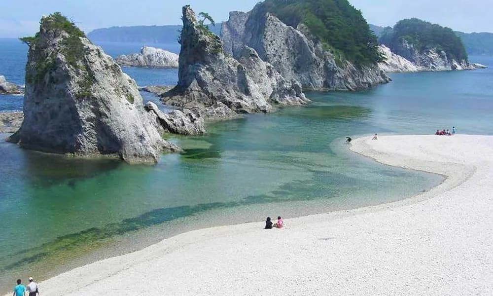Jodogahama on the Sanriku coast, Iwate