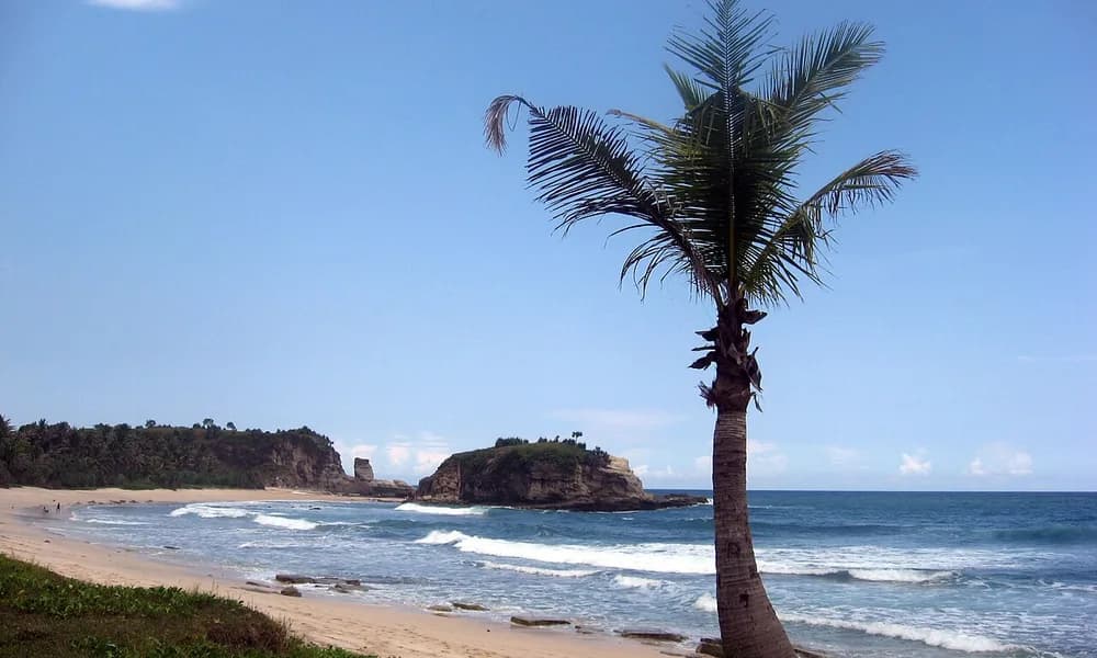 Beach near Pacitan, East Java