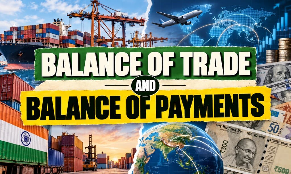 Difference between Balance of Trade and Balance of Payments