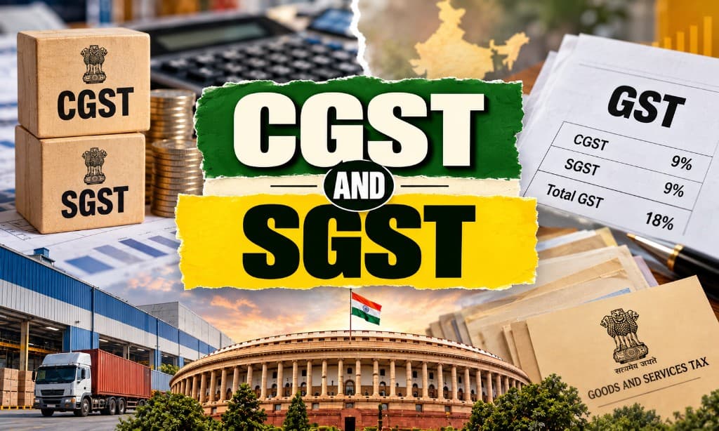Difference between CGST and SGST