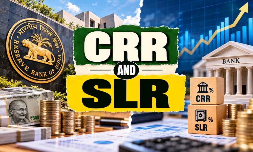 Difference between CRR and SLR