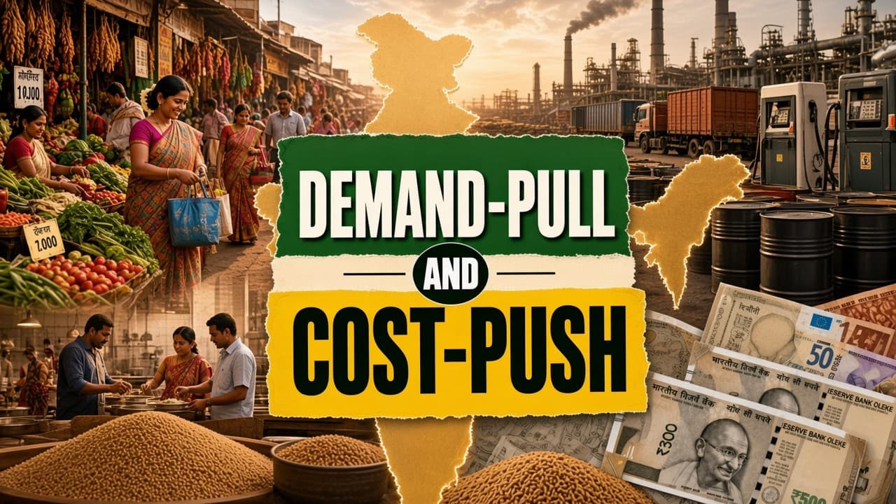 Difference between Demand-Pull Inflation and Cost-Push Inflation