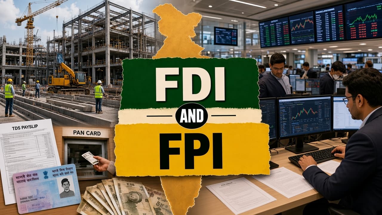 Difference between FDI and FPI