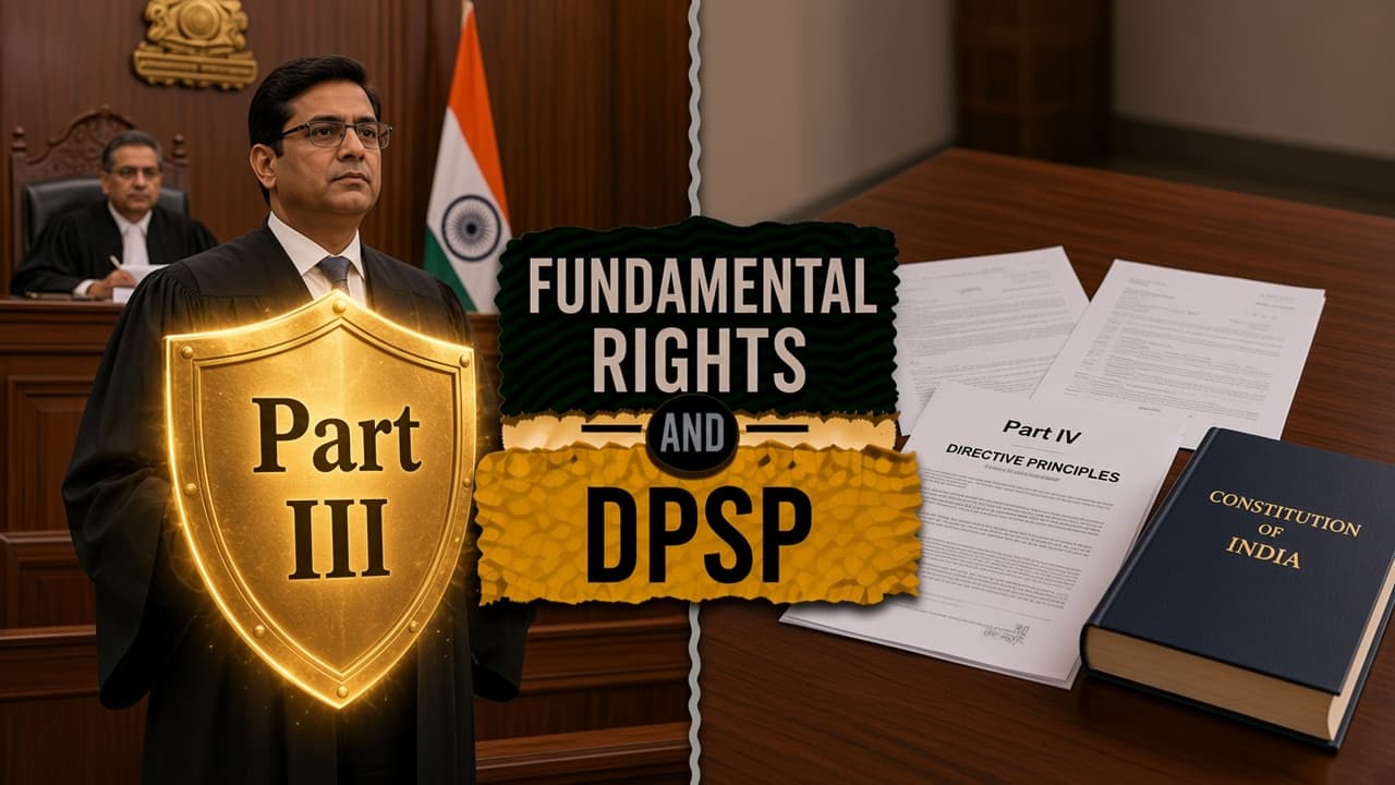 Difference between Fundamental Rights and DPSP