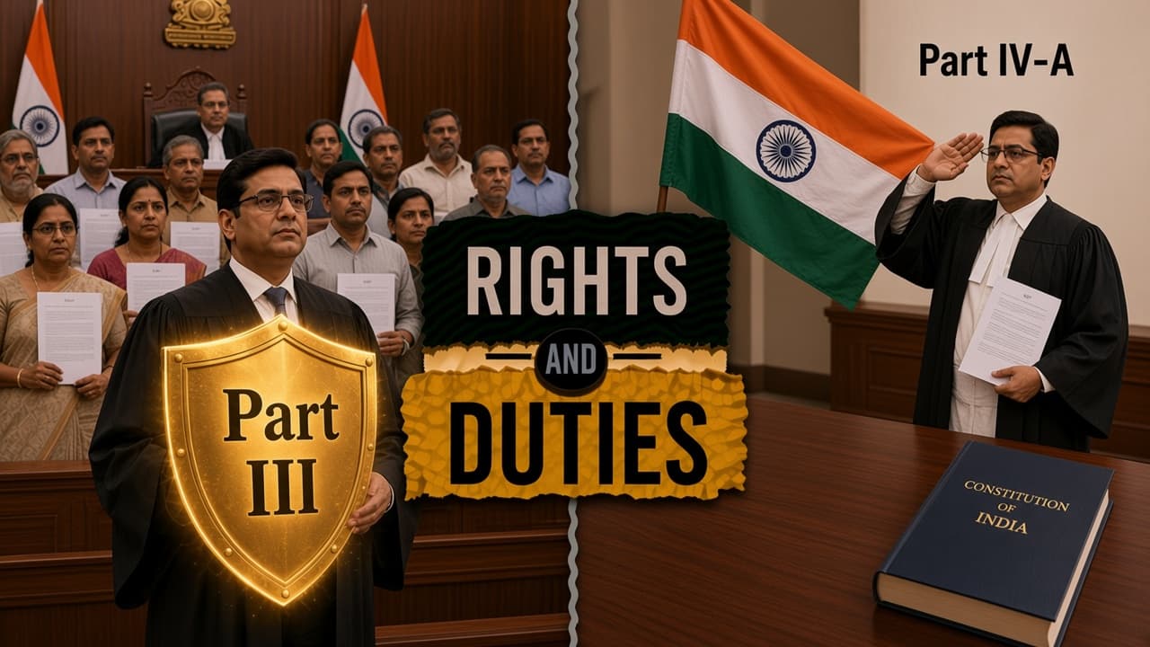 Difference between Fundamental Rights and Fundamental Duties