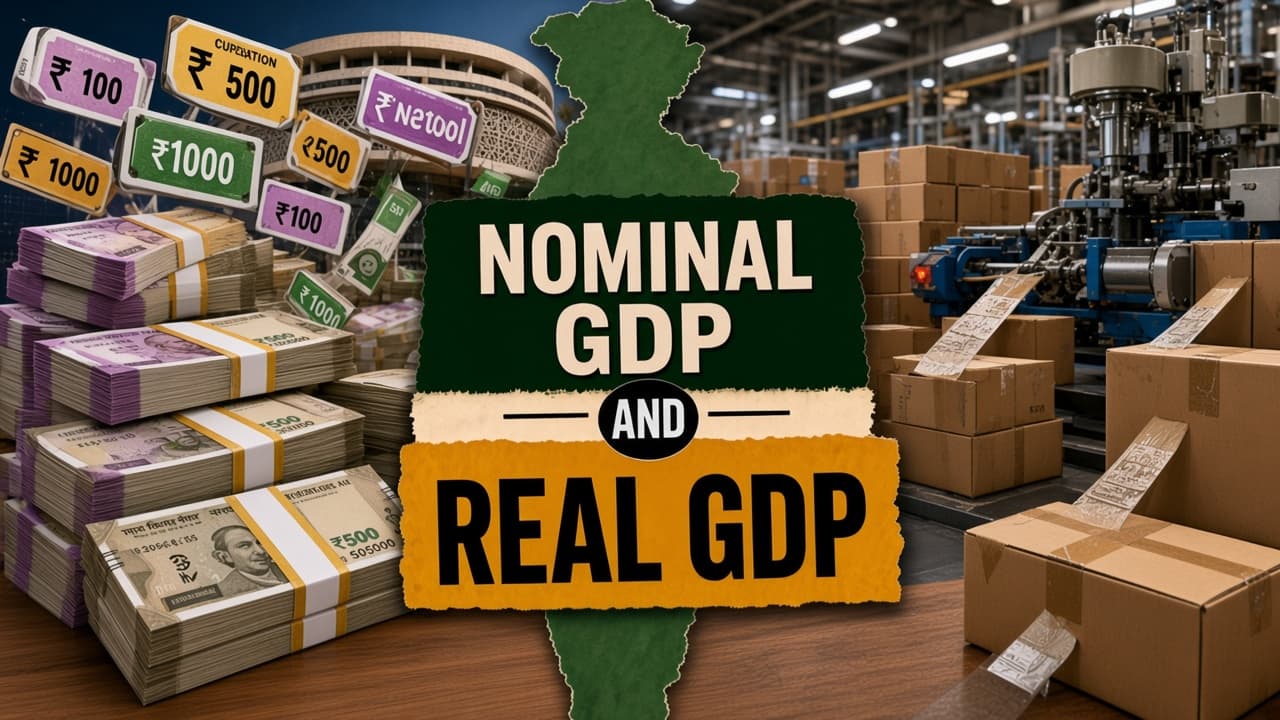 Difference between Nominal and Real GDP
