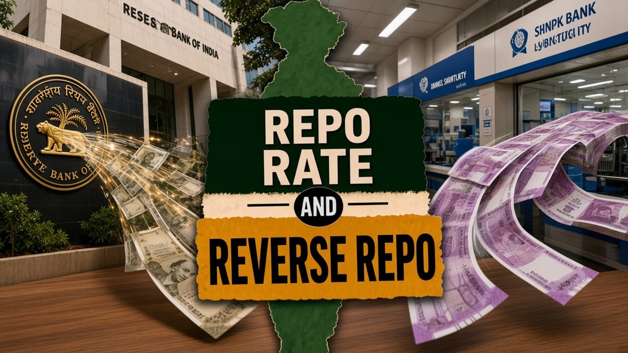 Difference between Repo Rate and Reverse Repo Rate