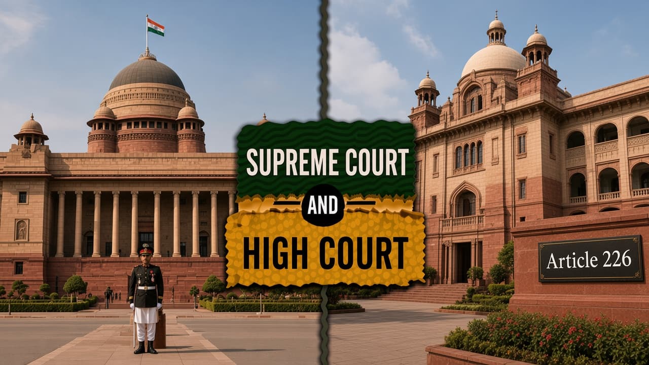 Difference between the Supreme Court and a High Court
