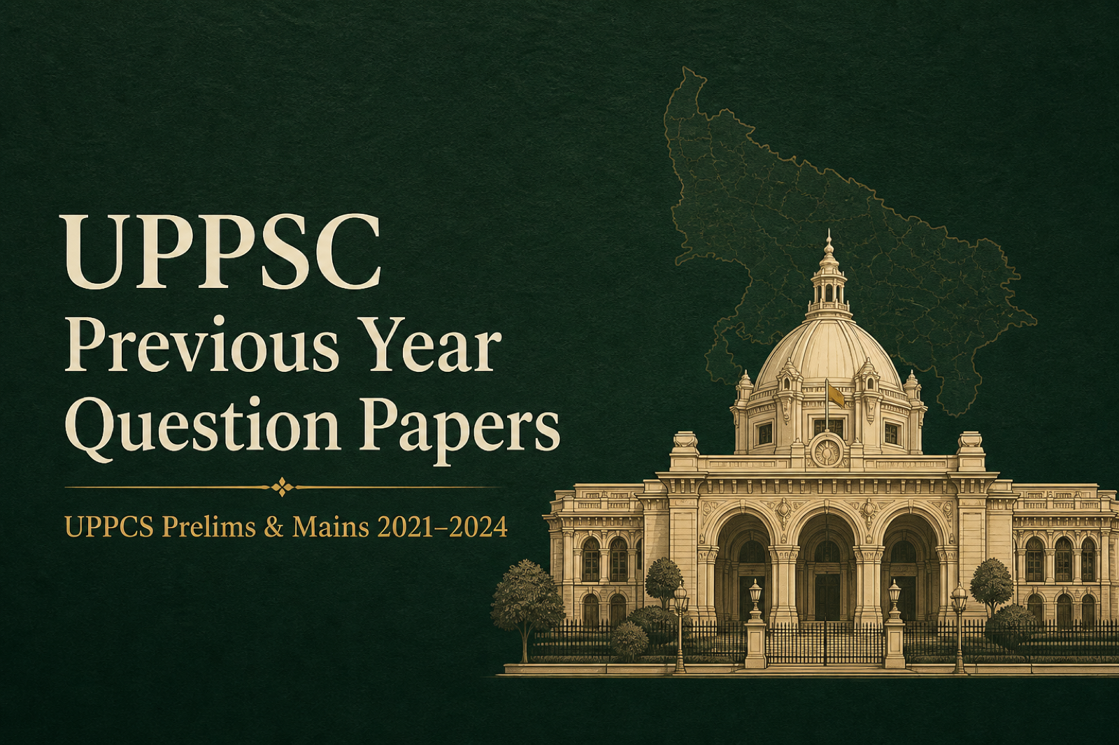 UPSCYatra cover for UPPSC previous year question papers PDF — UPPCS Prelims and Mains 2021–2024