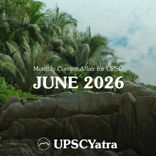 June 2026 Monthly Current Affairs cover